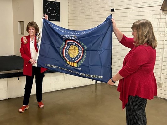 Honorary Partner ceremony for CA VVA Chapter 1024 by the CA Katuktu Chapter NSDAR.